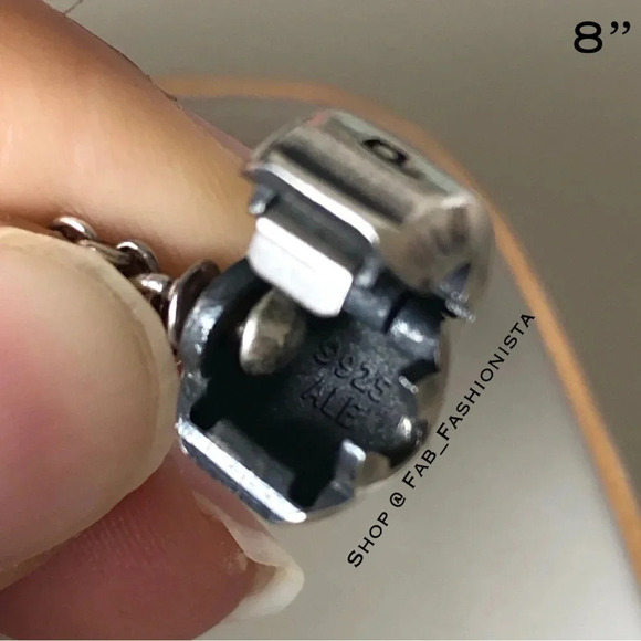 Pandora Sterling Silver Clip Bracelet - Picture 6 of 13